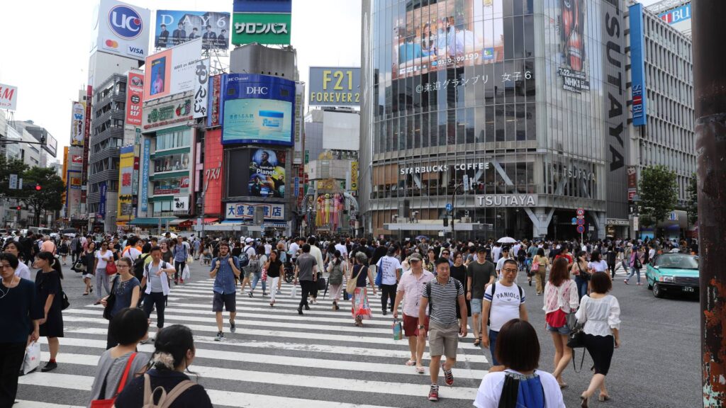 Shibuya Crossing Scramble