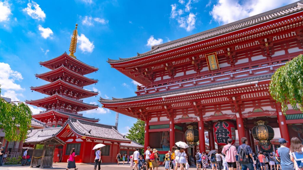3-day itinerary Tokyo Sensoji Temple and Asakusa Shopping