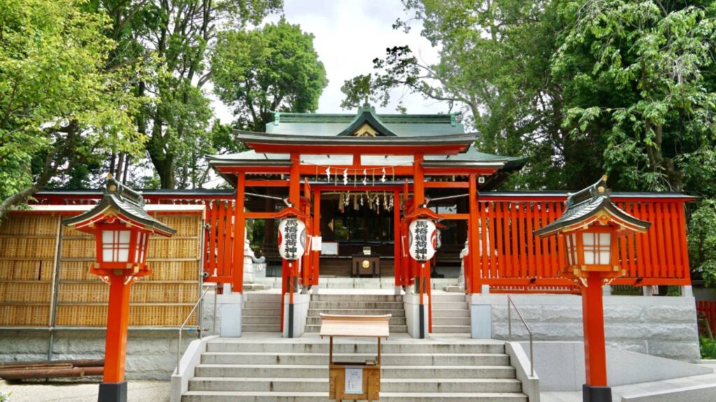 Suginami City Ward Area Guide Mabashi Inari Shrine