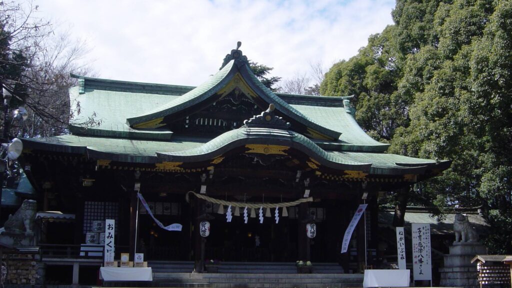 Suginami City Ward Area Guide Omiya Hachiman Shrine