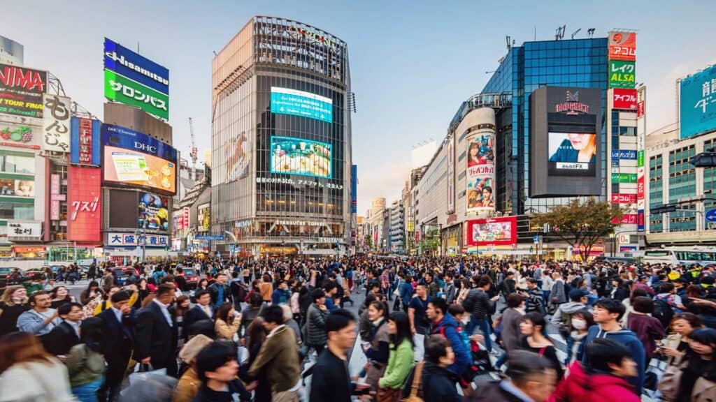 3-day itinerary Shibuya- Crossing, one night in Tokyo: Shibuya