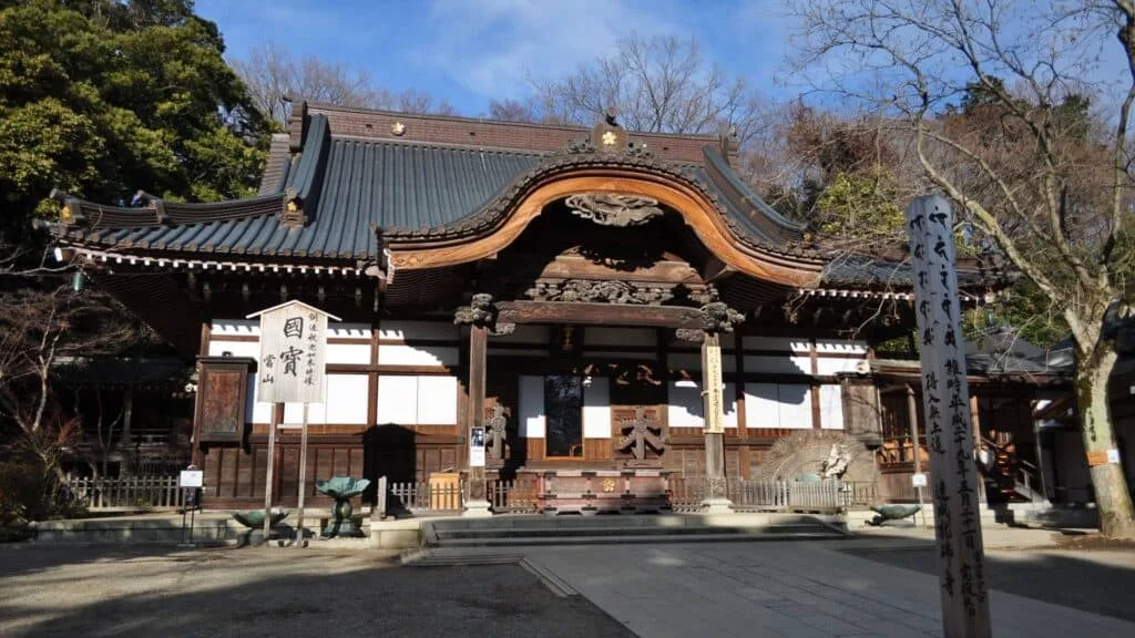 Hatsumode in Tokyo Jindaiji Temple 1