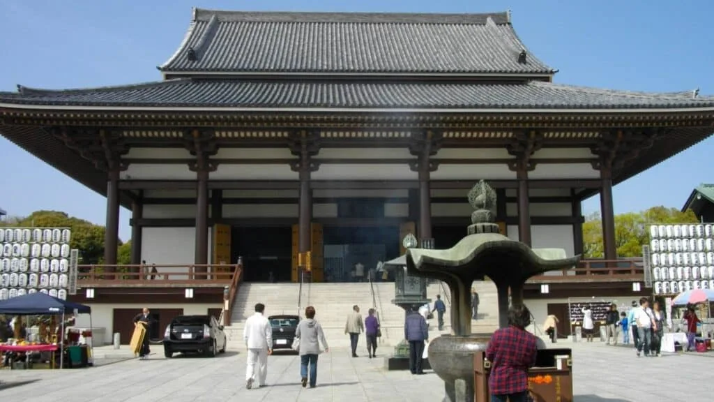 Hatsumode in Tokyo Nishi-Arai Daishi Soji-ji Temple 1
