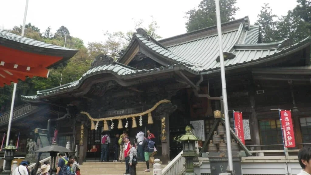 Hatsumode in Tokyo Takao Yakuoin Temple 1