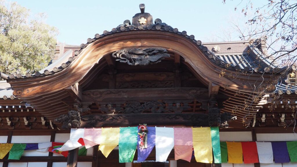 Hatsumode in Tokyo Yushima Tenmangu Shrine 2