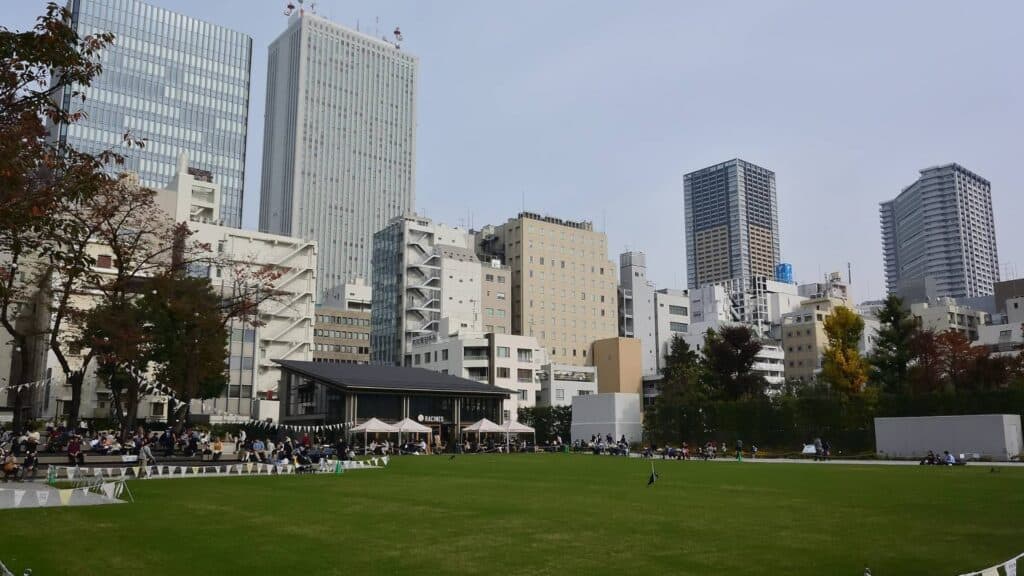 Toshima City Ward Area Minami-ikebukuro Park