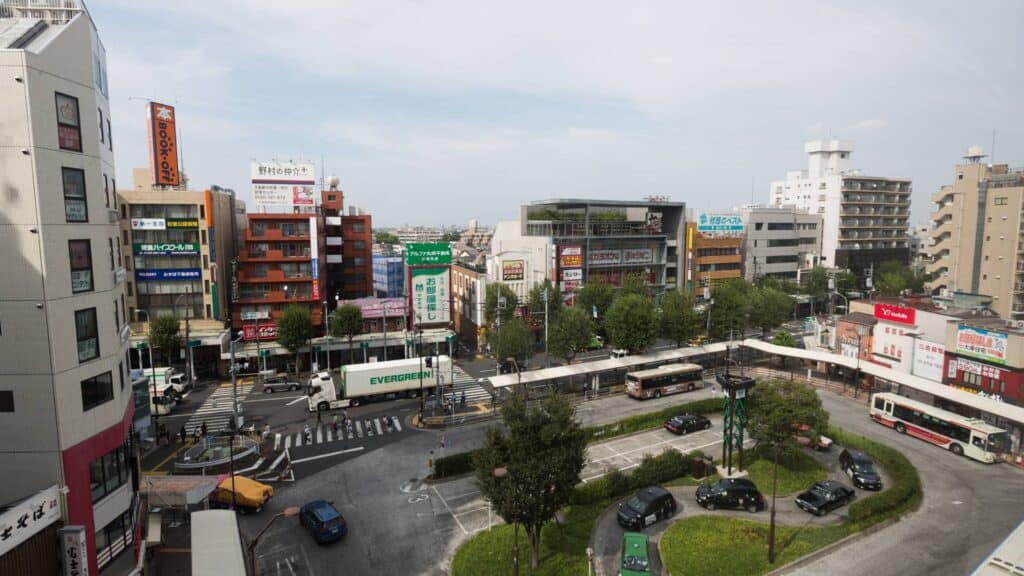 Areas of Tokyo Suginami Ward