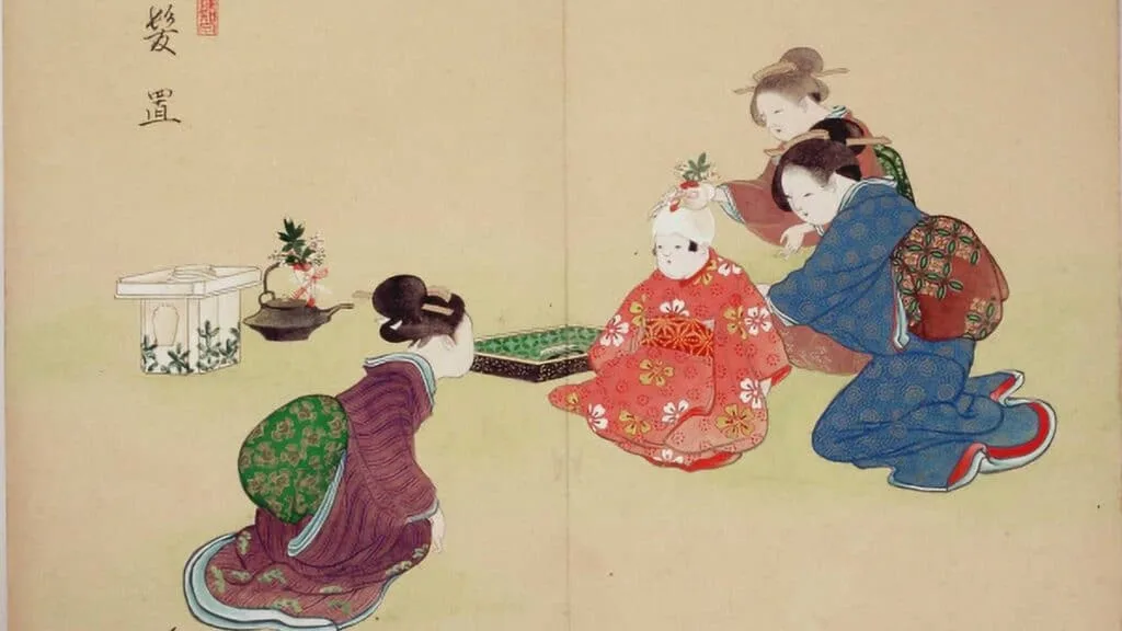 Shichi-Go-San Three-year-old boy_girl ‘hair-placing ceremony’