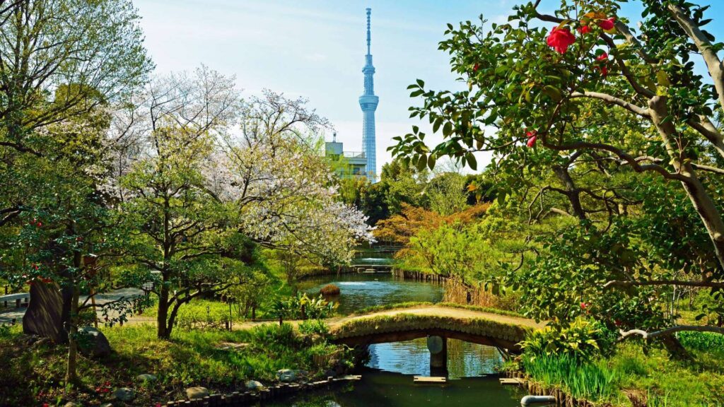 Sumida City Ward Mukojima-Hyakkaen Gardens