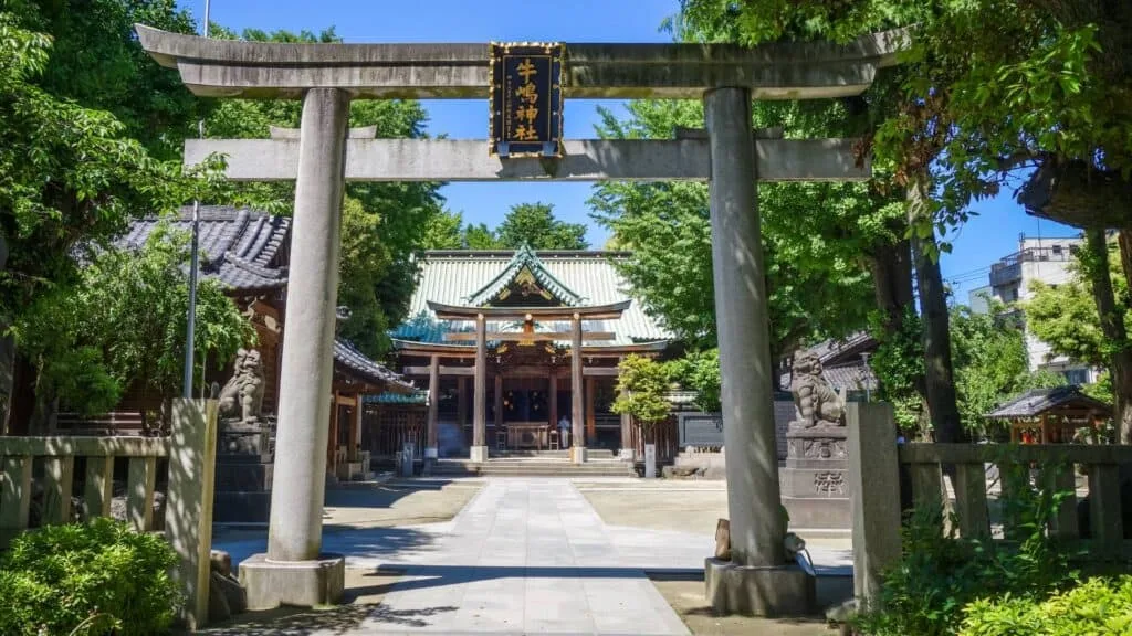 Sumida City Ward Ushijima Shrine