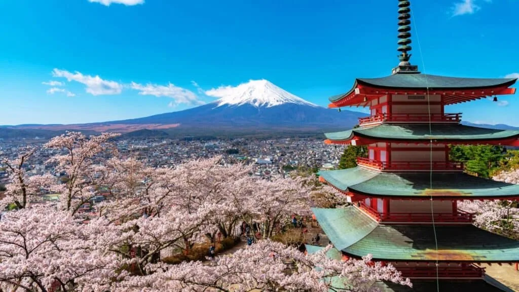 7-day Japan Itinerary Niikurayama Sengen Park