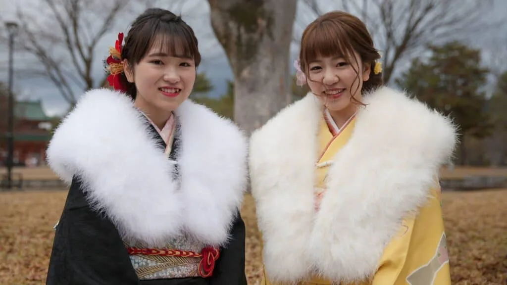 Coming of Age Day Mogi for women