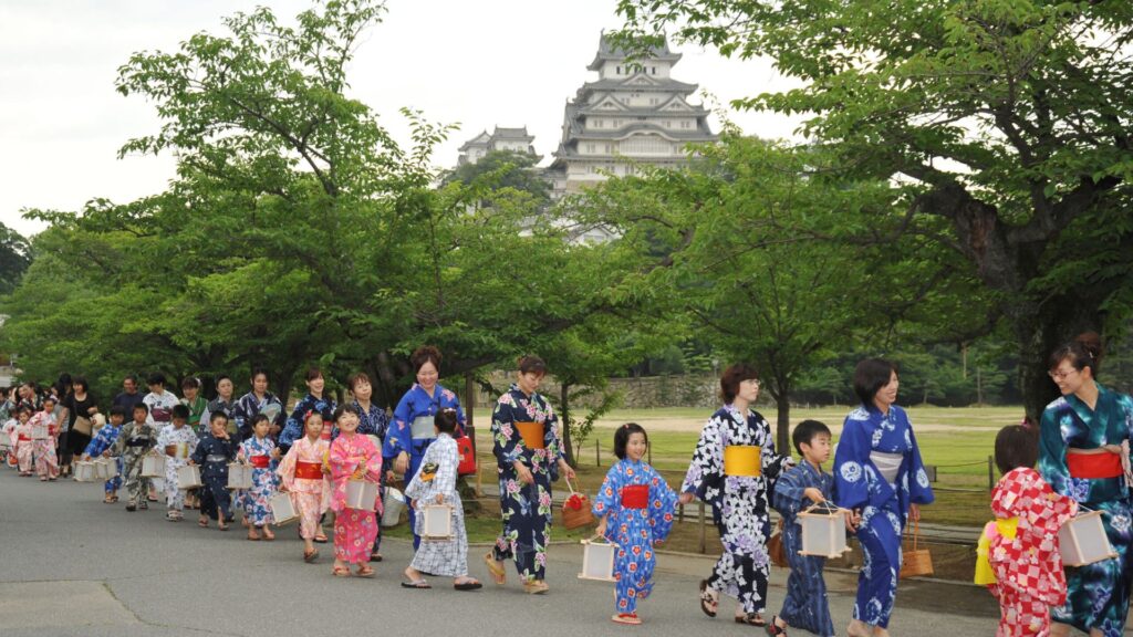 Best June Events in Japan Himeiji Yukata Festival
