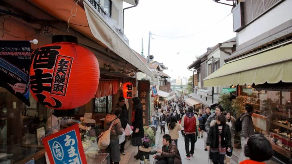 Enoshima Nakamise Street