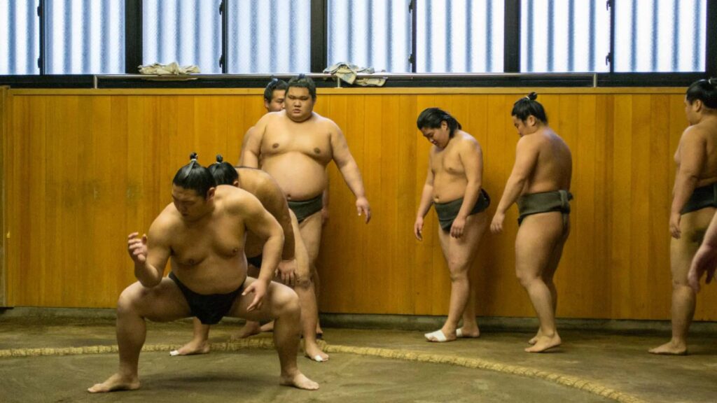 Free things to do in Tokyo Watch a Sumo Practice