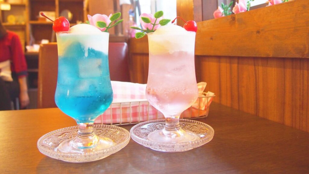 Instagrammable Restaurants & Cafes Melon soda at Hosekibako
