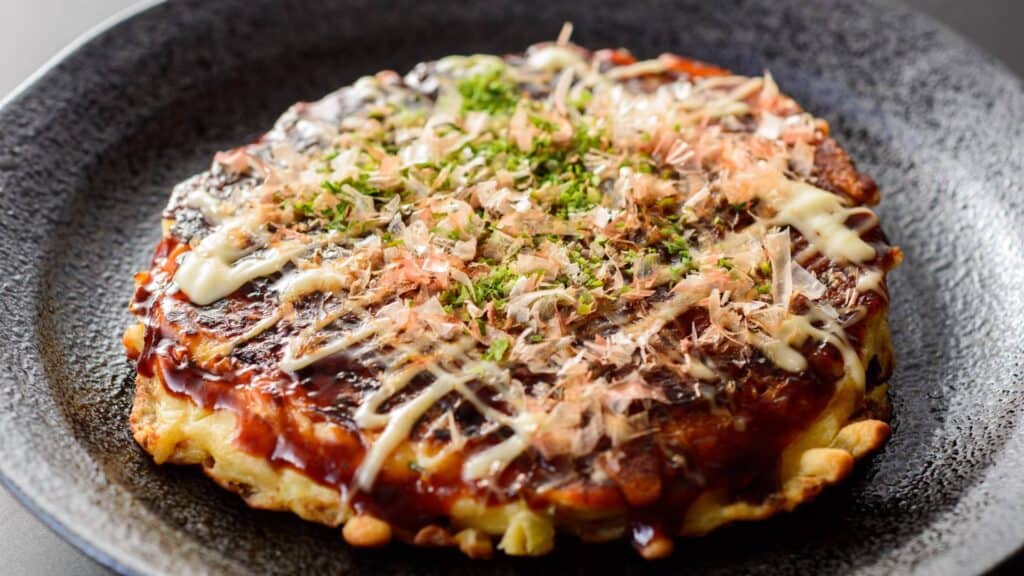Foods you should try in Japan Okonomiyaki