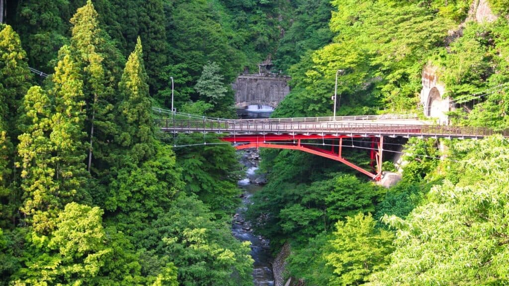 Best Sights to enjoy in Japan in June Kurobe Gorge Railway (Toyama Prefecture)