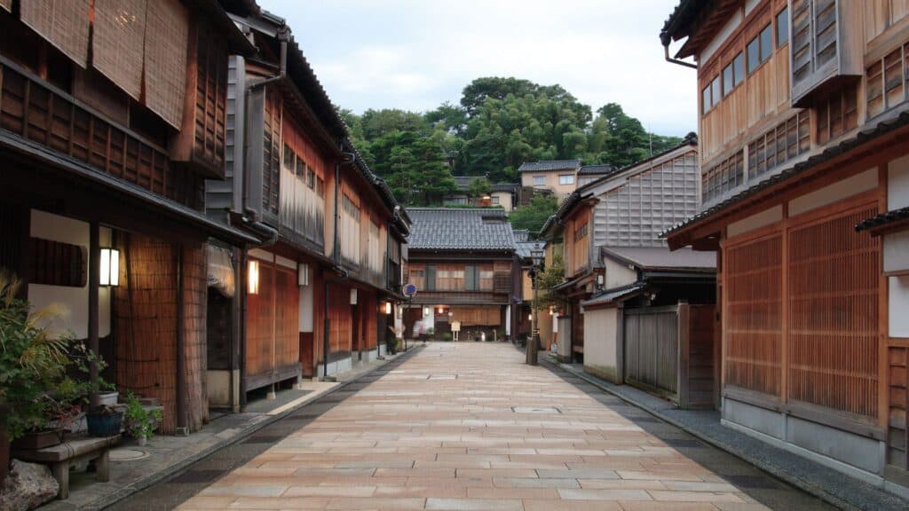 Where to go on holidays in summer in Japan Kanazawa