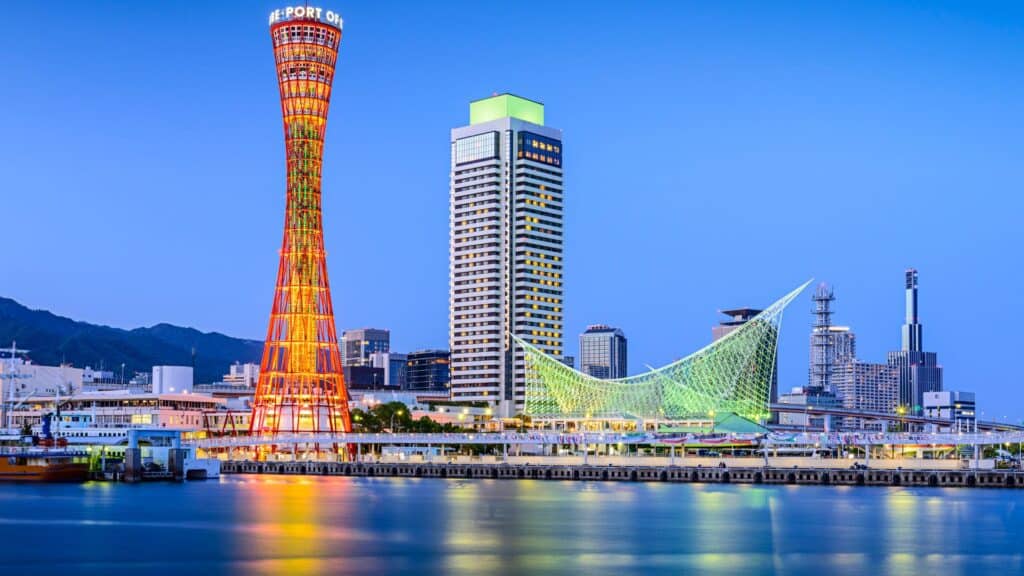 Where to go on holidays in summer in Japan Kobe