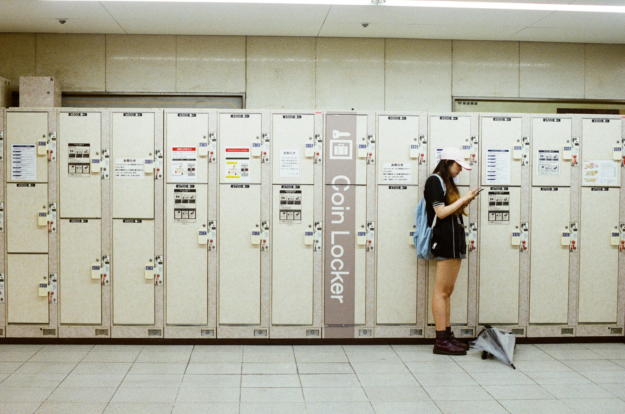 Travelling with luggage in Japan: Using coin lockers