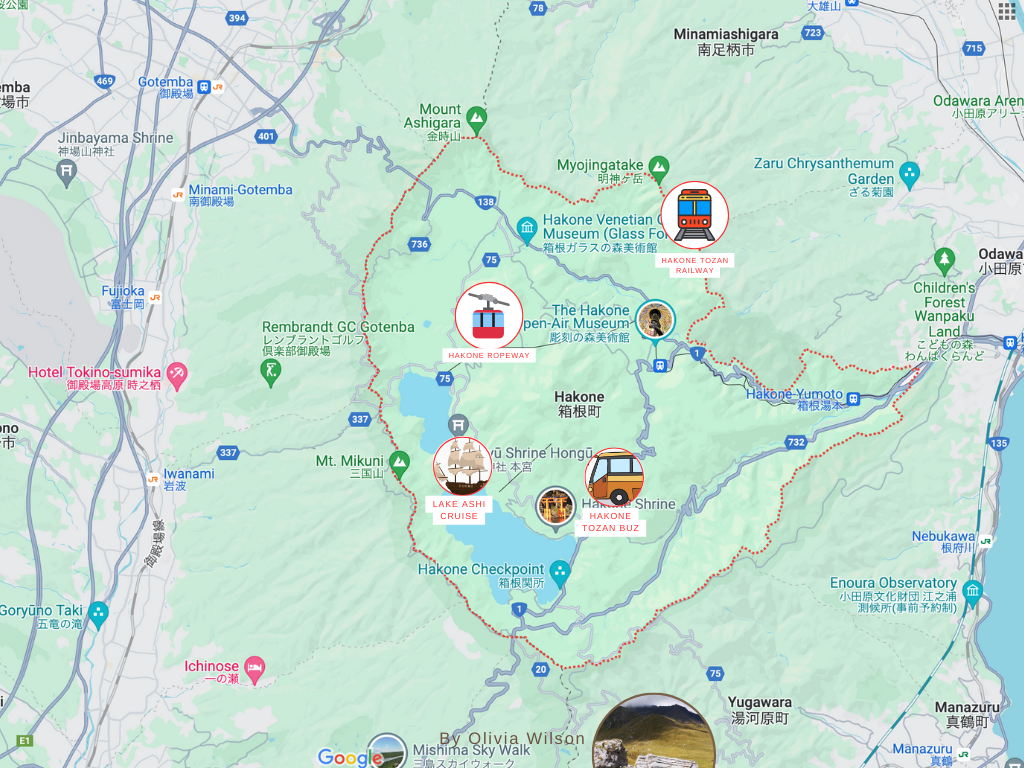 Hakone Loop by Flip Japan Guide.