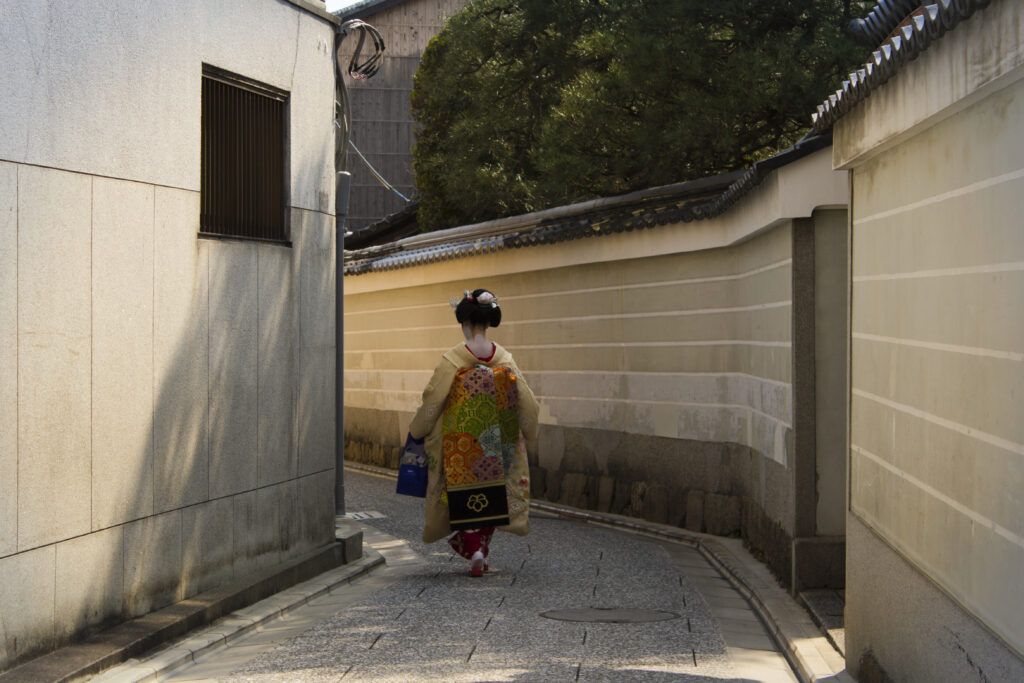 geisha in Gion