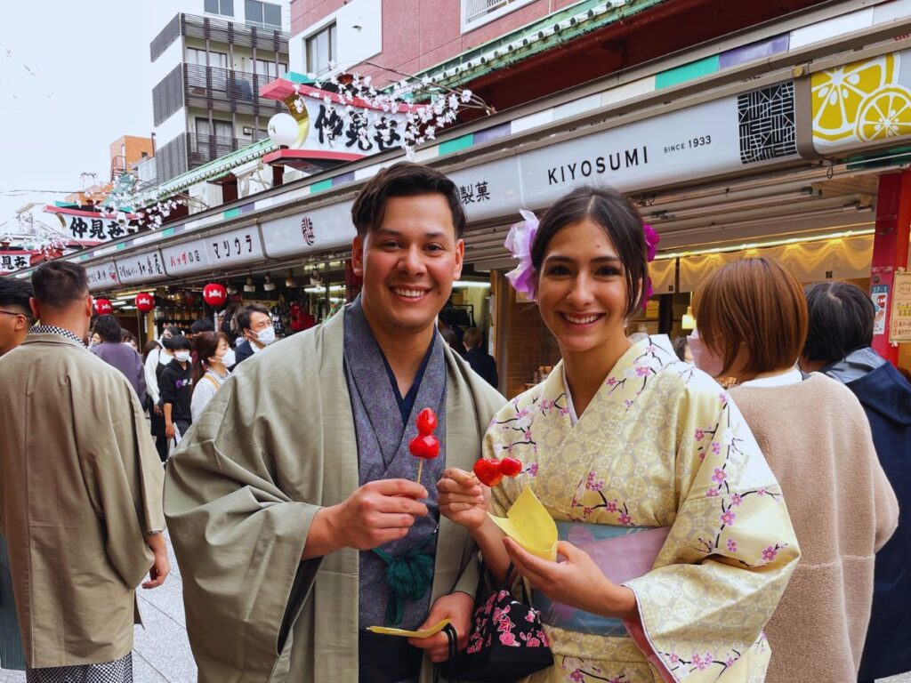 Flip Japan guests Asakusa