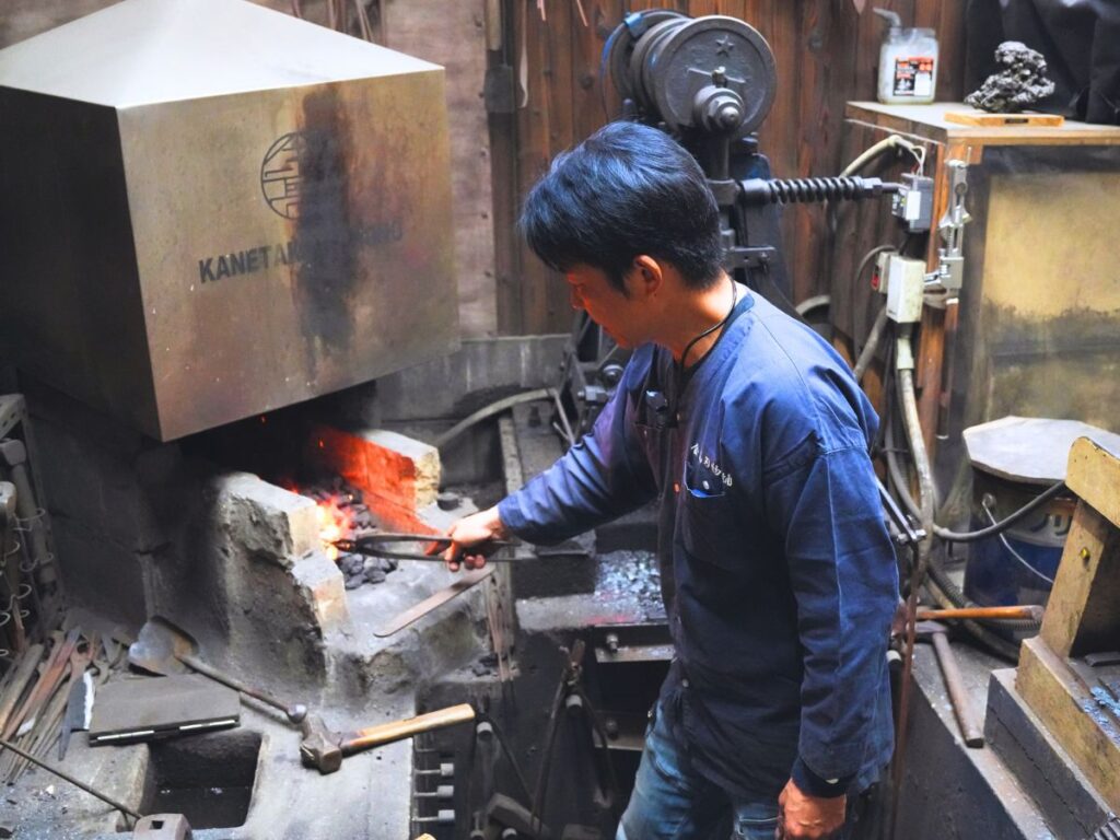 Kanetaka Japanese Knife Workshop Experience (Photo property of Flip Japan)