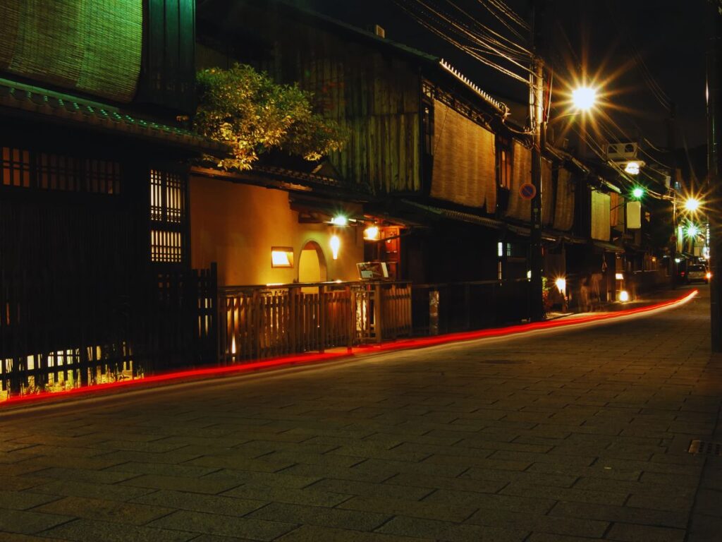 Gion at night