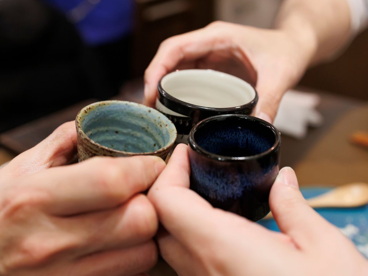 Kyoto sake tasting