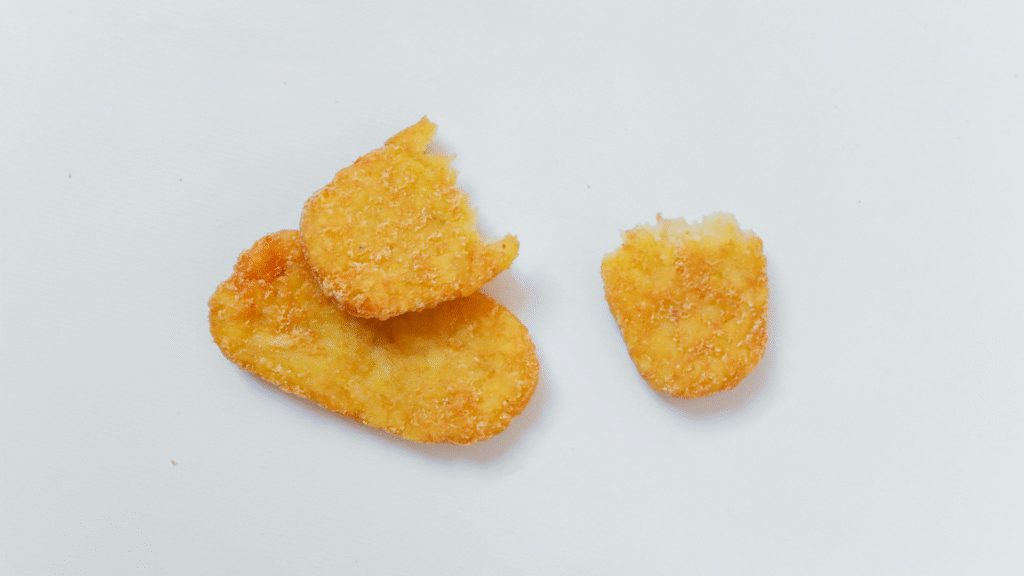 Photo of two hash browns