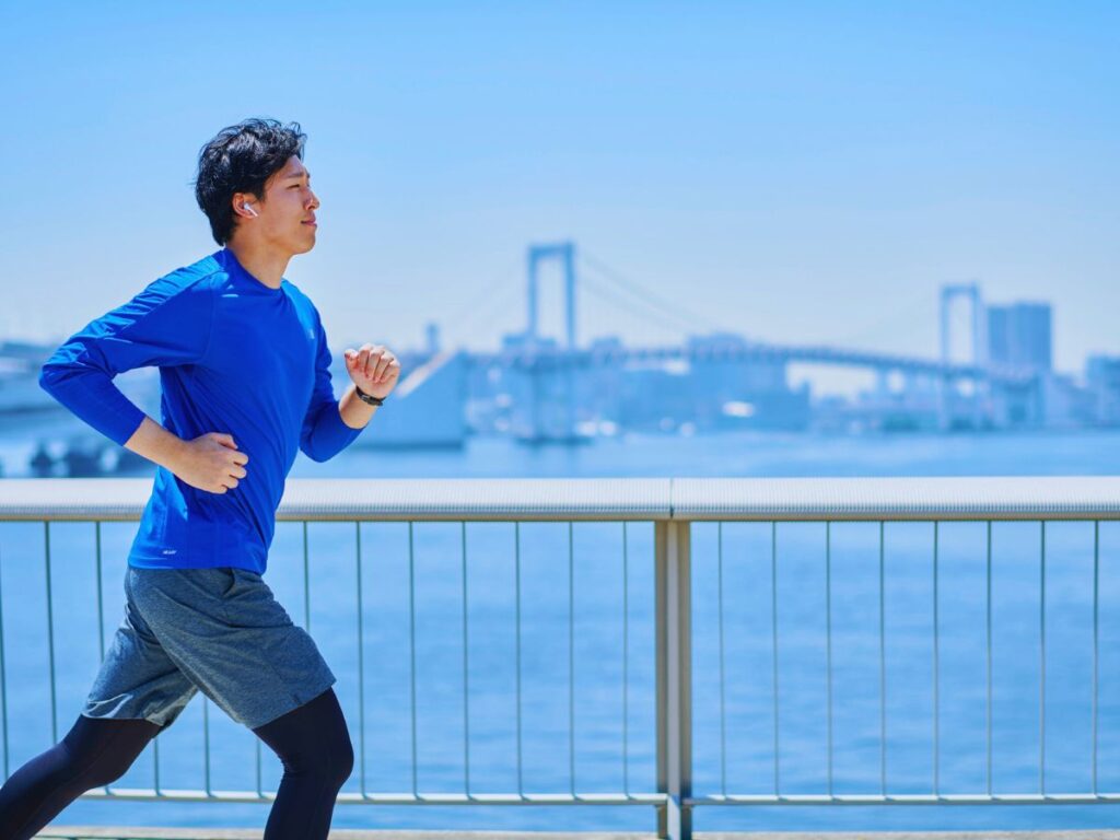 running in Japan