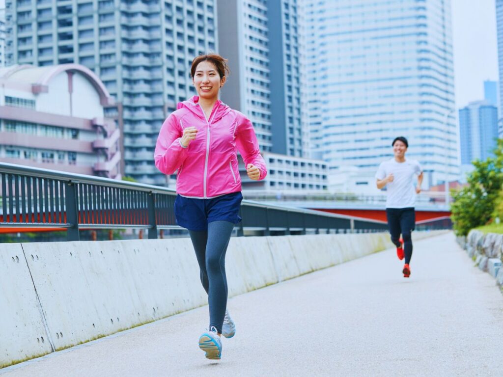 running in Japan