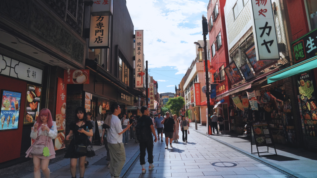 Flip Japan photo of Yokohama Chinatown in Japan, an anime place in real life from Bungou Stray Dogs