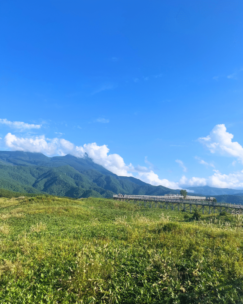 Photo of the scenic view in Shiretoko National Park