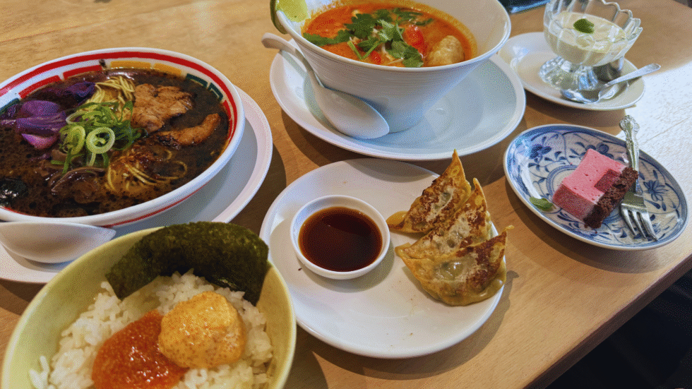 Flip Japan photo of a vegan ramen meal in Japan