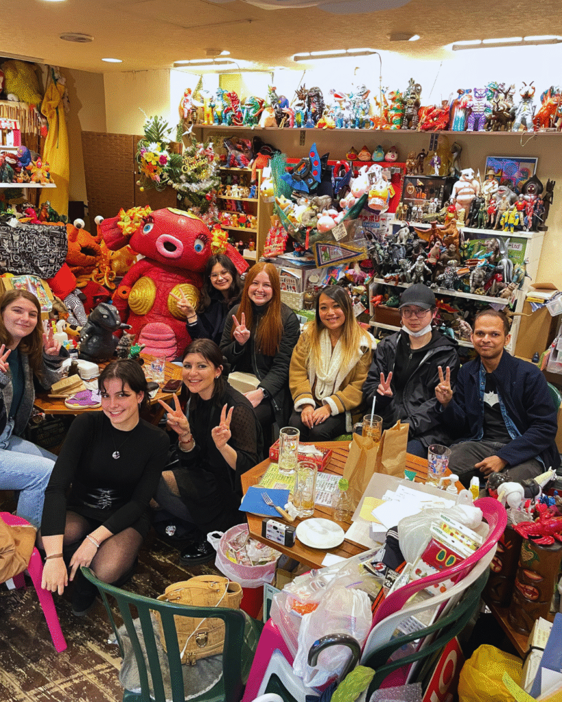 Flip Japan photo of a themed cafe in nakano broadway