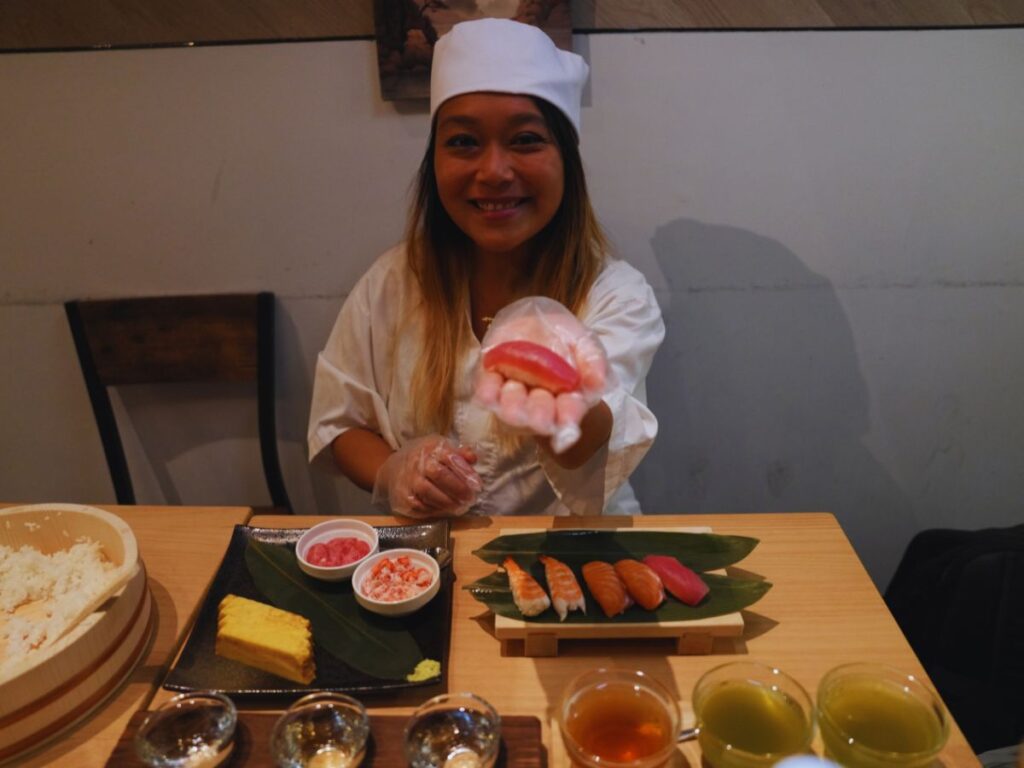 Experiences-Sushi making experience (Photo property of Flip Japan) Experiences-Sushi making experience (Photo property of Flip Japan)