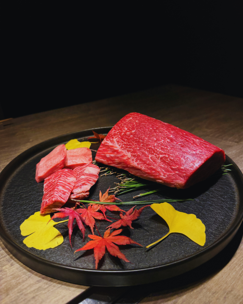 Flip Japan photo of wagyu beef at Ushigoro S for Valentine's day in Tokyo