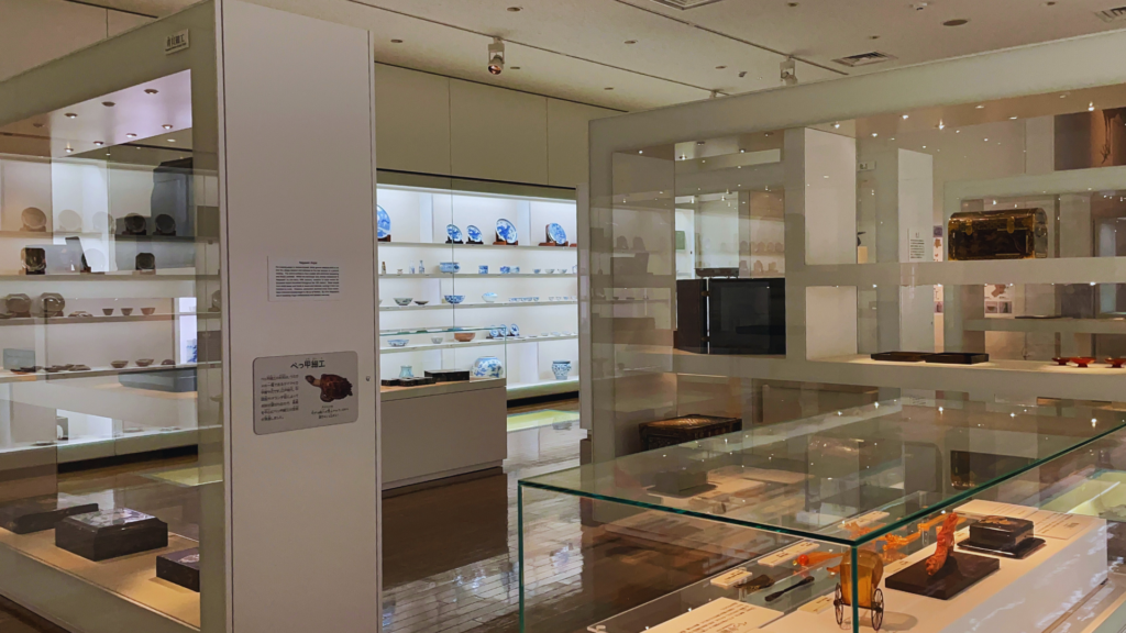 Flip Japan photo of an exhibition inside the Nagasaki Atomic Bomb Museum