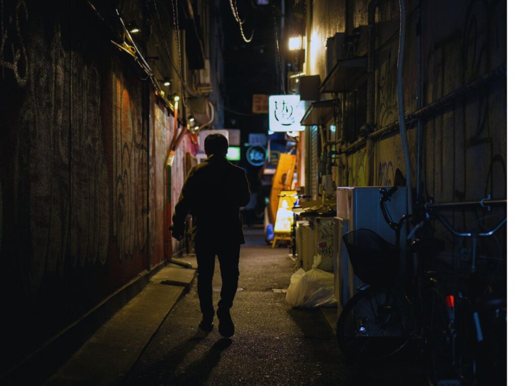 Osaka Nightlife for Foreigners (alley)