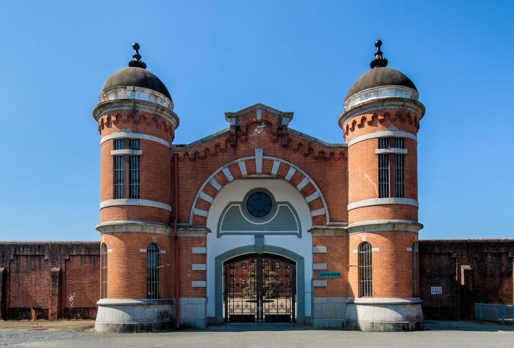 Hoshinoya Nara Prison photo of the former Nara Prison Main Gate