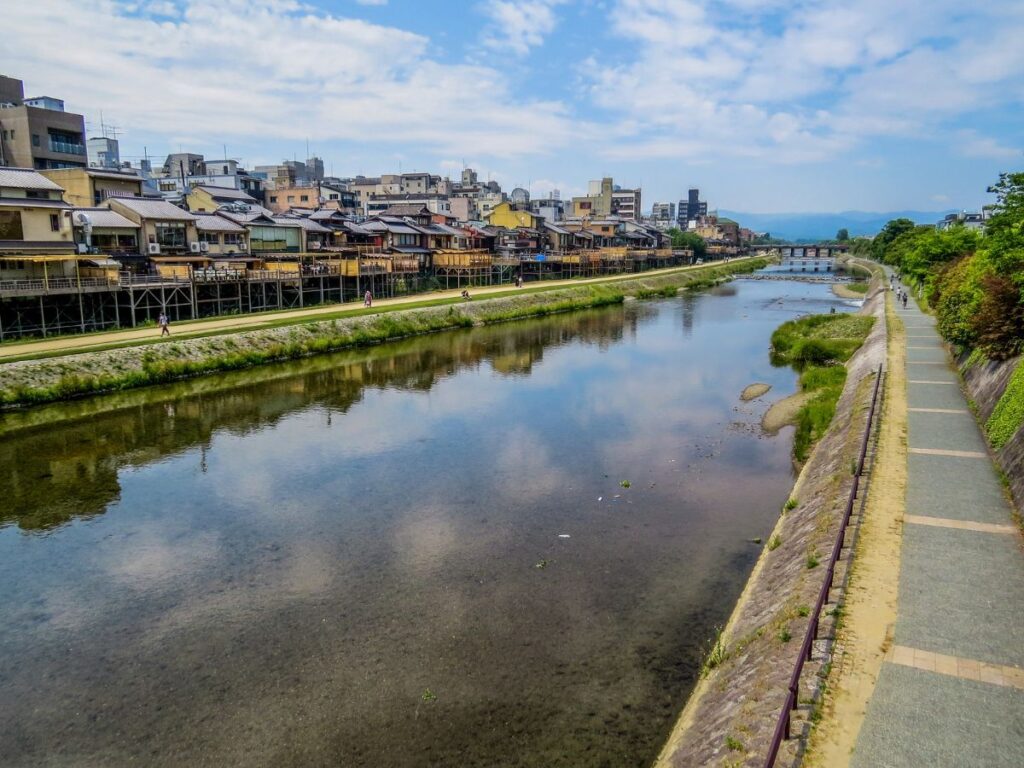 The best free things to do in Kyoto: Relax on the Riverbanks of the Kamo River