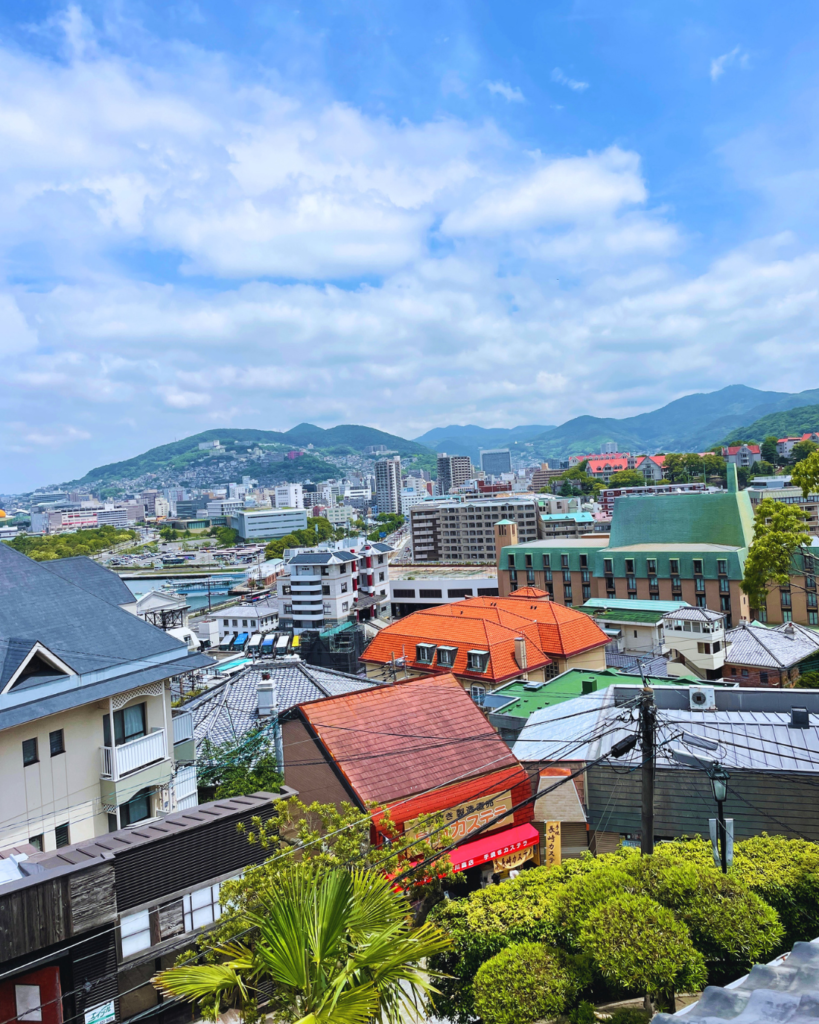 Flip Japan photo of the view from Glover Garden