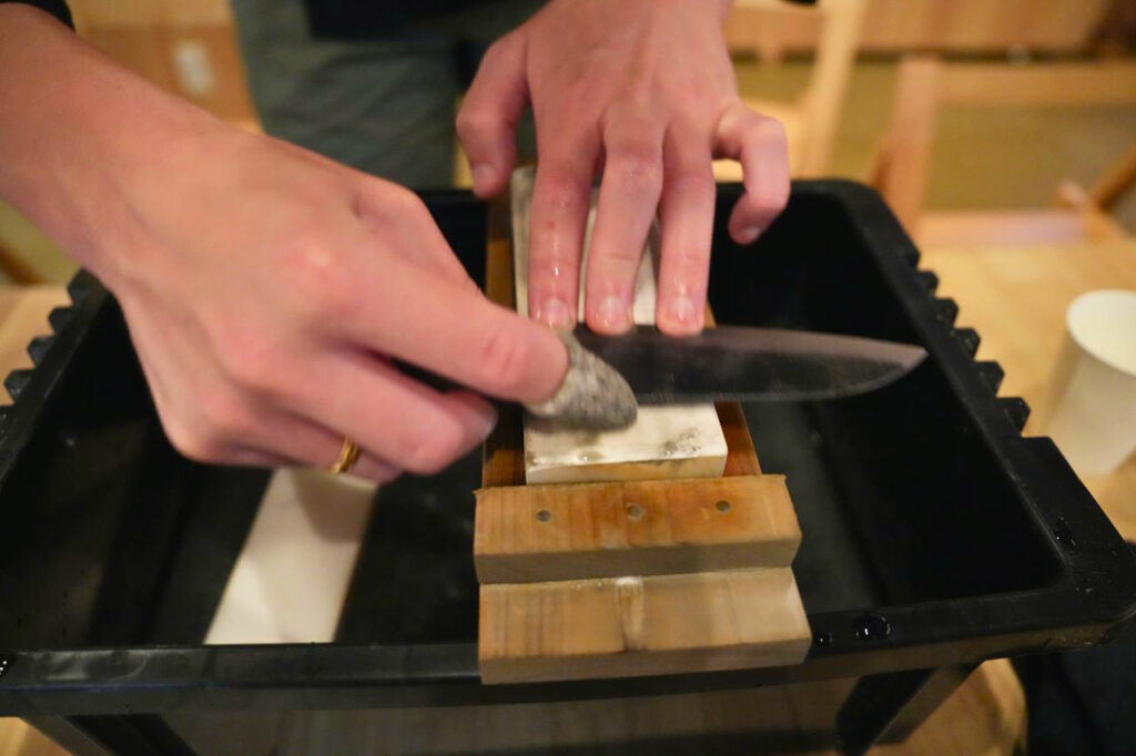 Knife-Making in Japan - Sharpening